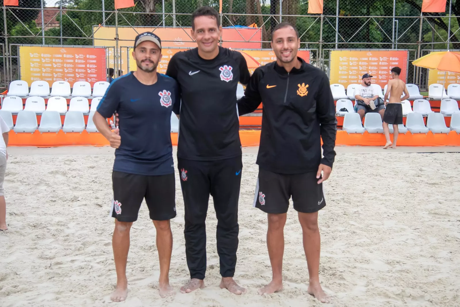 Campeões de Beach Soccer pelo Corinthians atuam em torneio de base para estimular categorias de formação de atletas